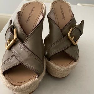 Madison Harding mules/wedge.